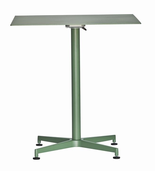 Fiam Vega outdoor folding table square Jan Kurtz