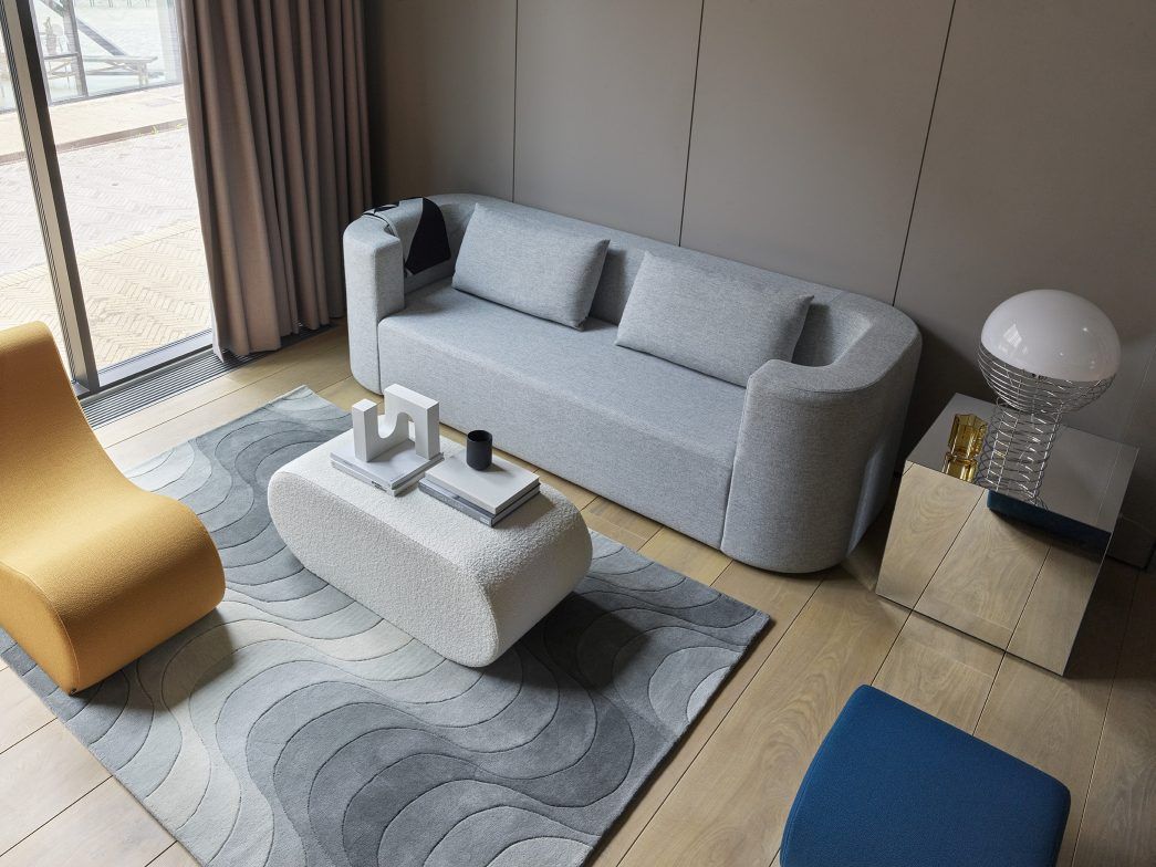VP168 3-Seater Sofa Verpan