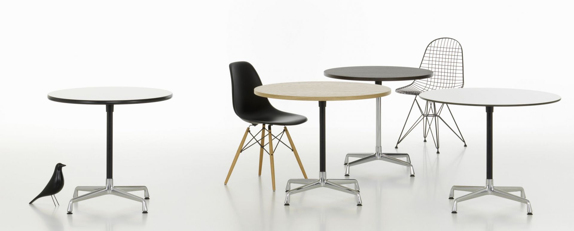 Eames Contract Table round Ø80 cm Vitra