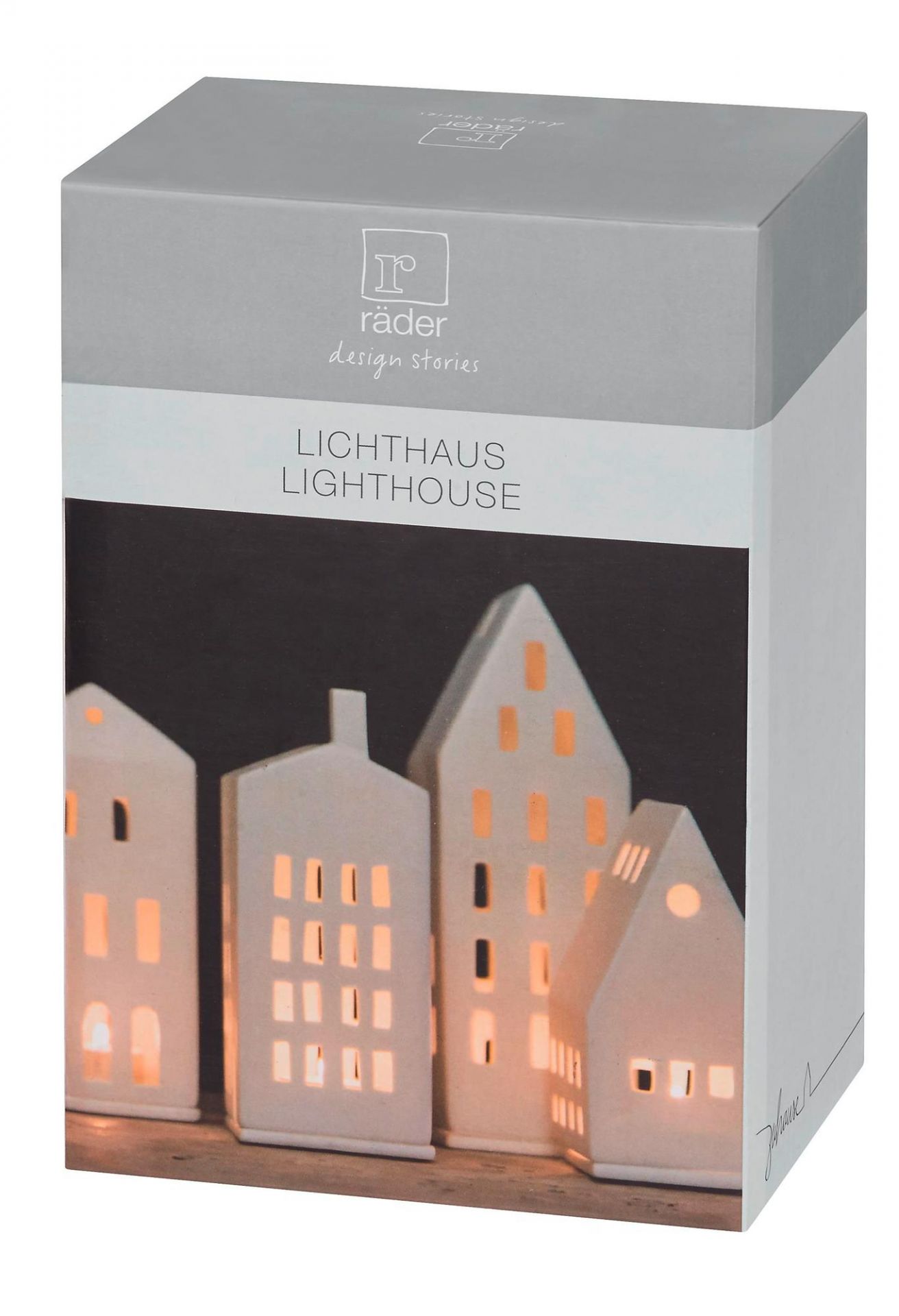 Zuhause light house Walmdach 16,5 cm Räder