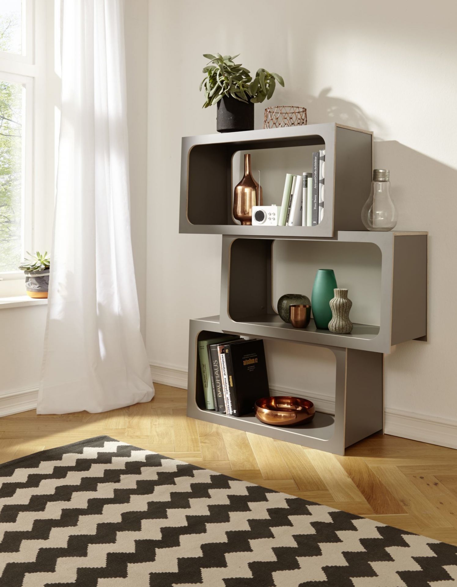 Boxit Regalmodul Müller Möbelwerkstätten -weiss