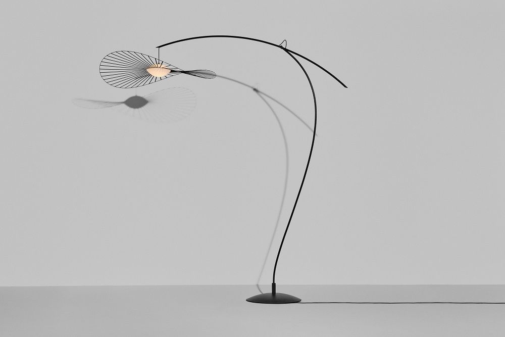 Vertigo Nova Floor Lamp Petite Friture Black/White