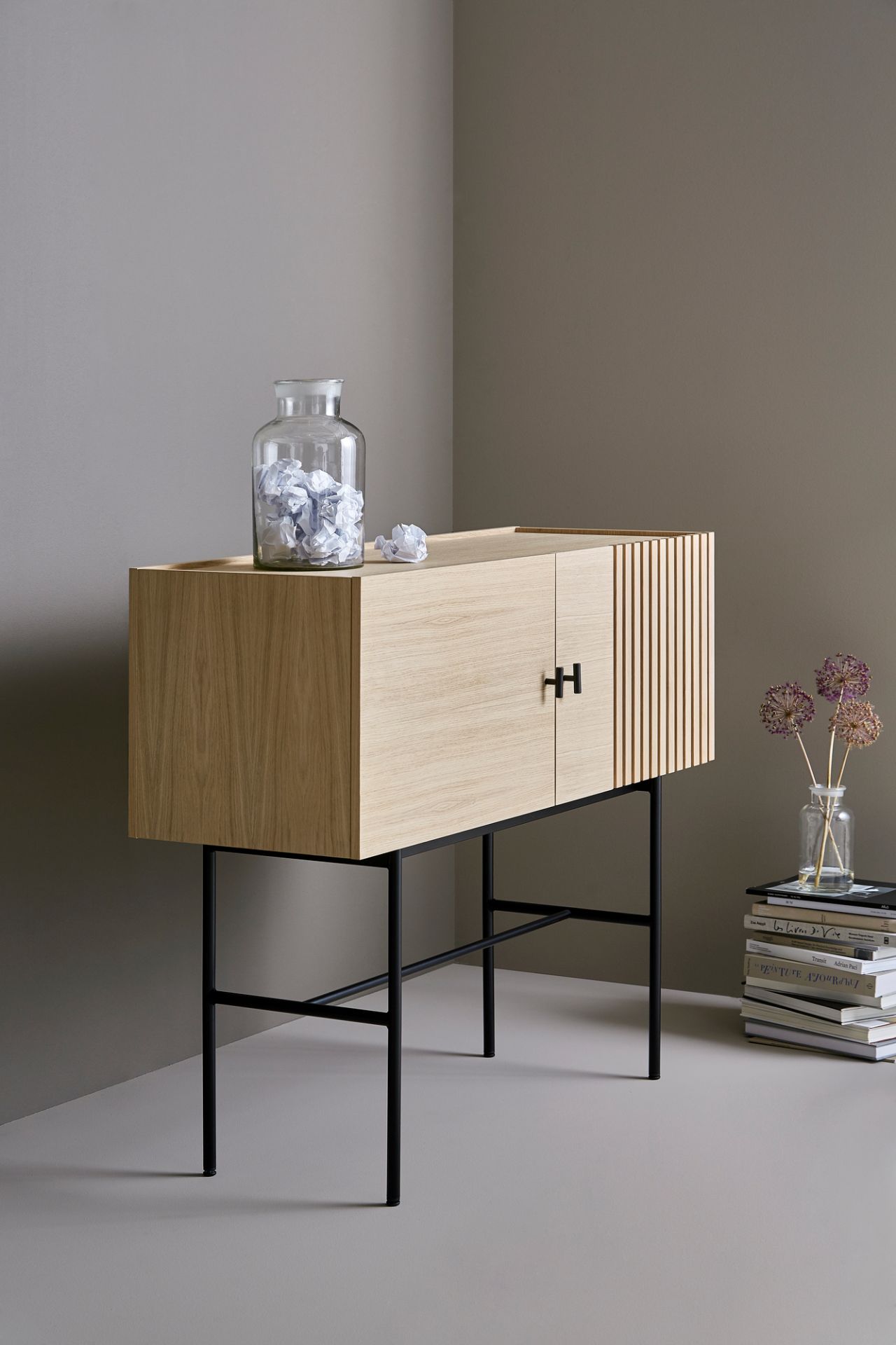 Array Sideboard (120cm) Black Woud