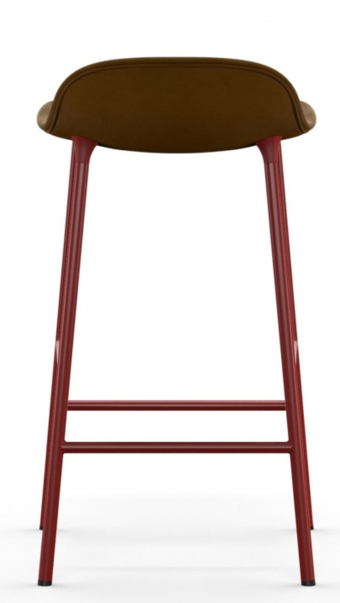 Form Barstool  H 65 cm Steel Upholstered Normann Copenhagen