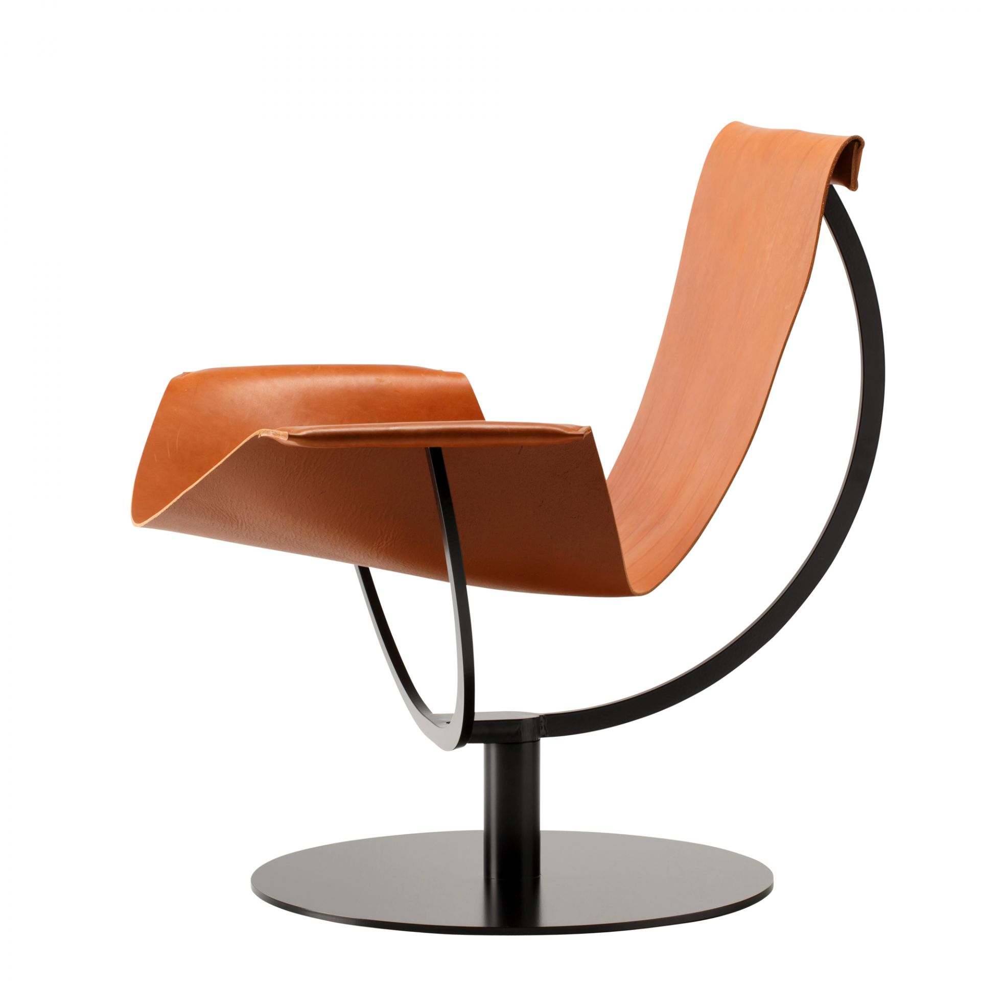 Arch Chair Armchair core leather Cognac Favius