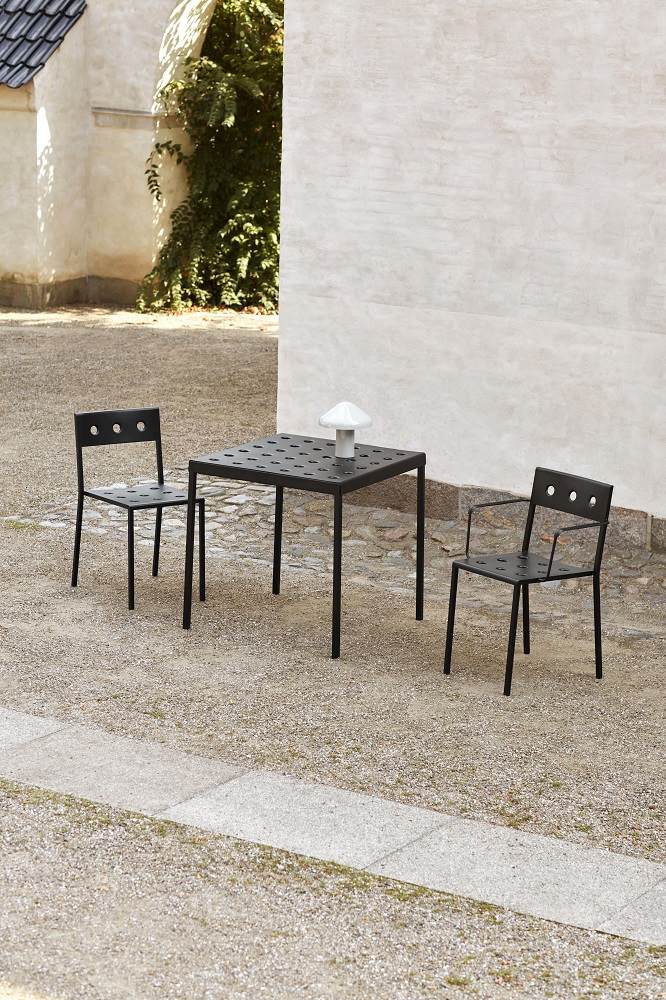 Balcony Outdoor Chair Anthracite Hay SINGLE PIECES