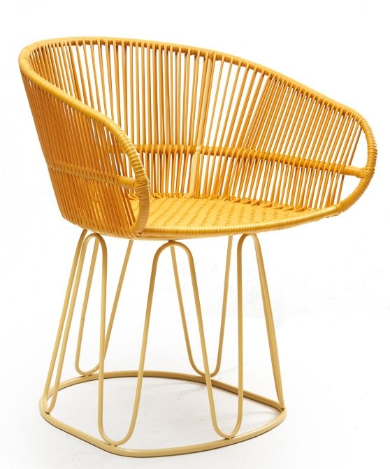 Circo Dining Chair Outdoor ames Honey yellow / Yellow