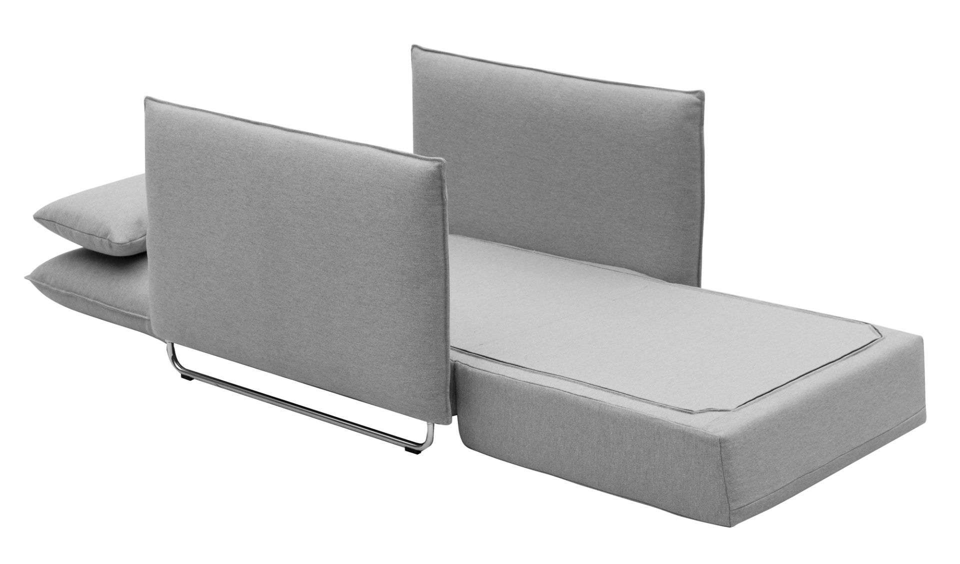 Softline corduroy armchair / armchair bed