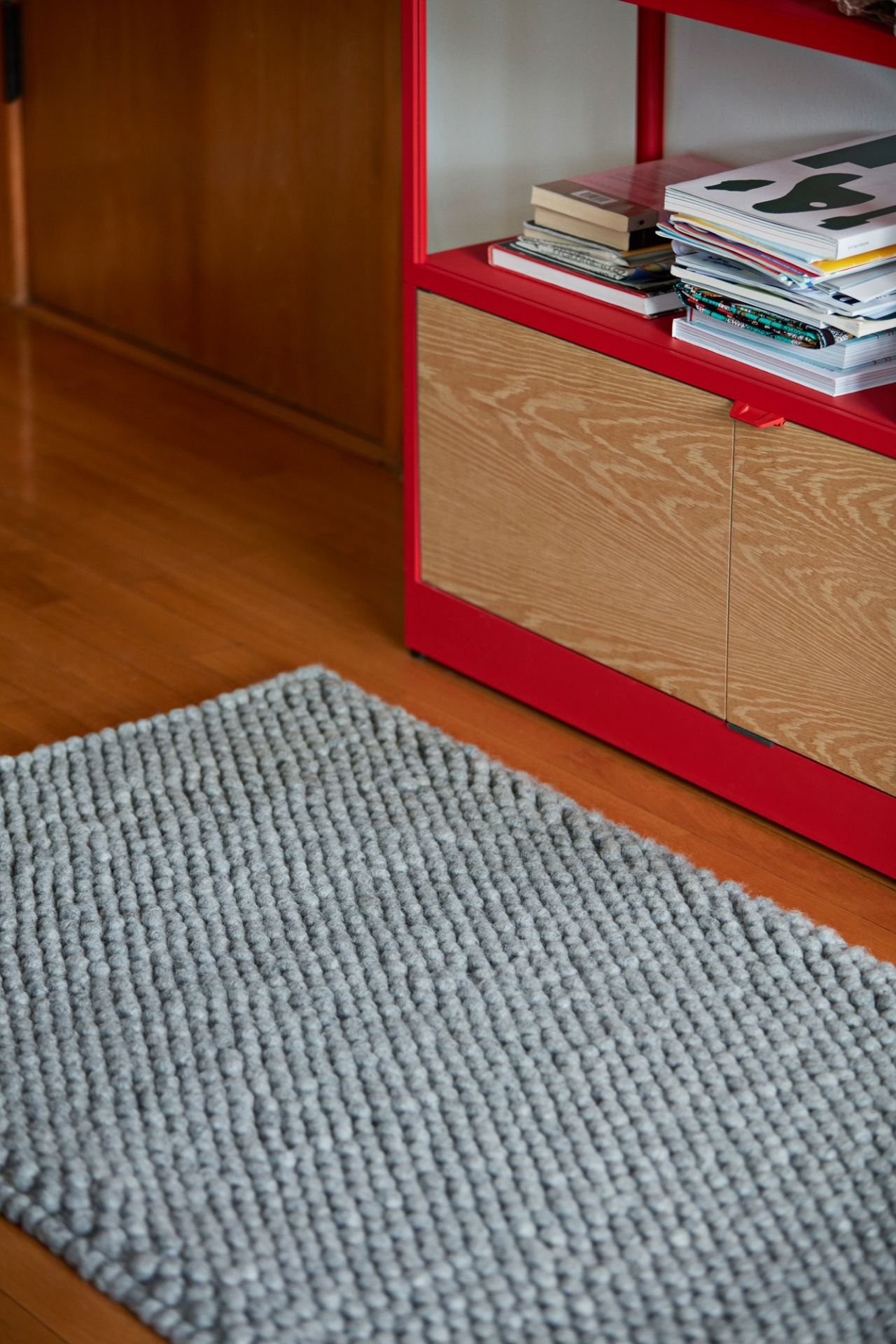 Peas Carpet L 200 x W 140 cm soft grey Hay