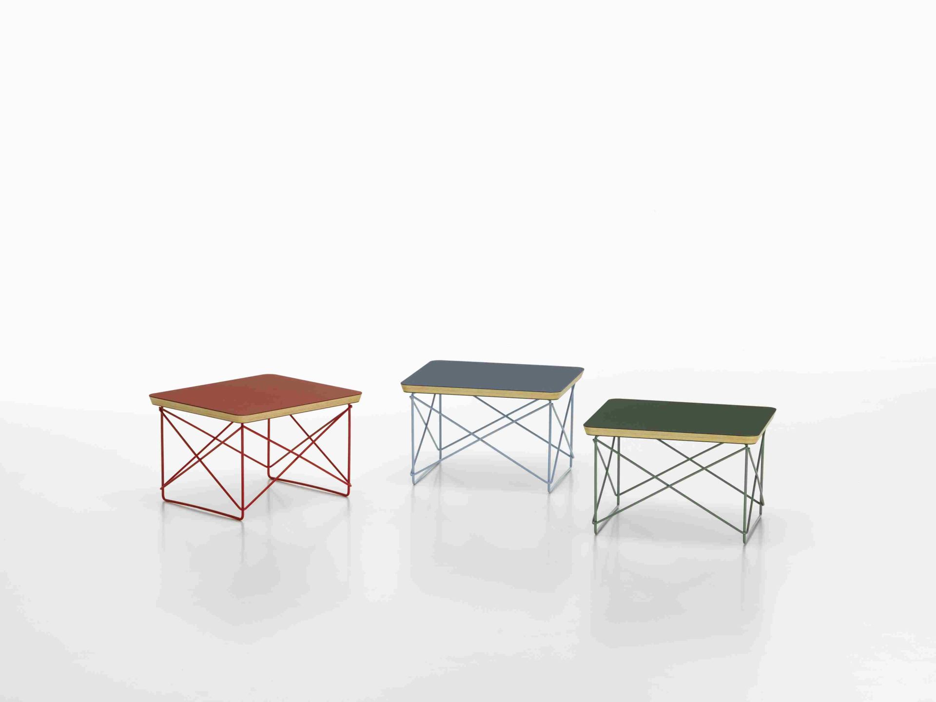 Occasional Table LTR Side Table Linoleum Smoke blue Vitra 