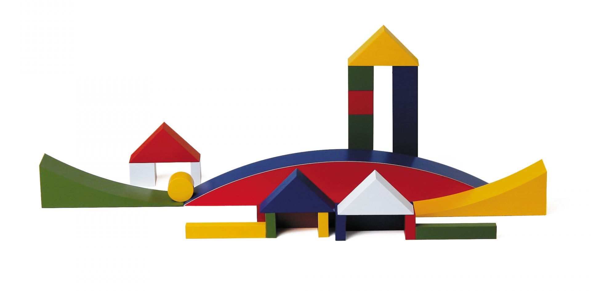 Bauhaus building game Naef Spiele AG SINGLE PIECES