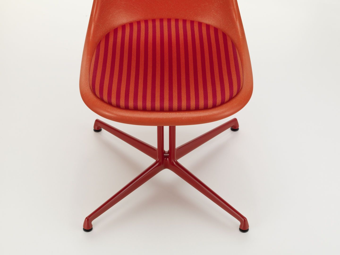 Eames Fibreglass Side Chair La Fonda Red Orange Vitra LIMITED EDITION 