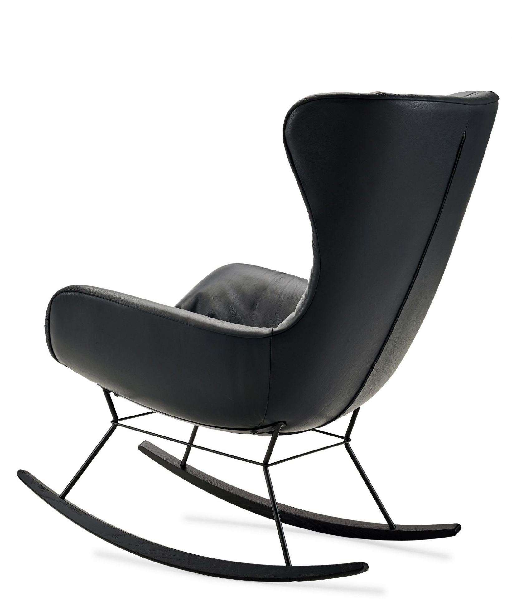 Leya Rocking Wingback Chair Freifrau Manufaktur