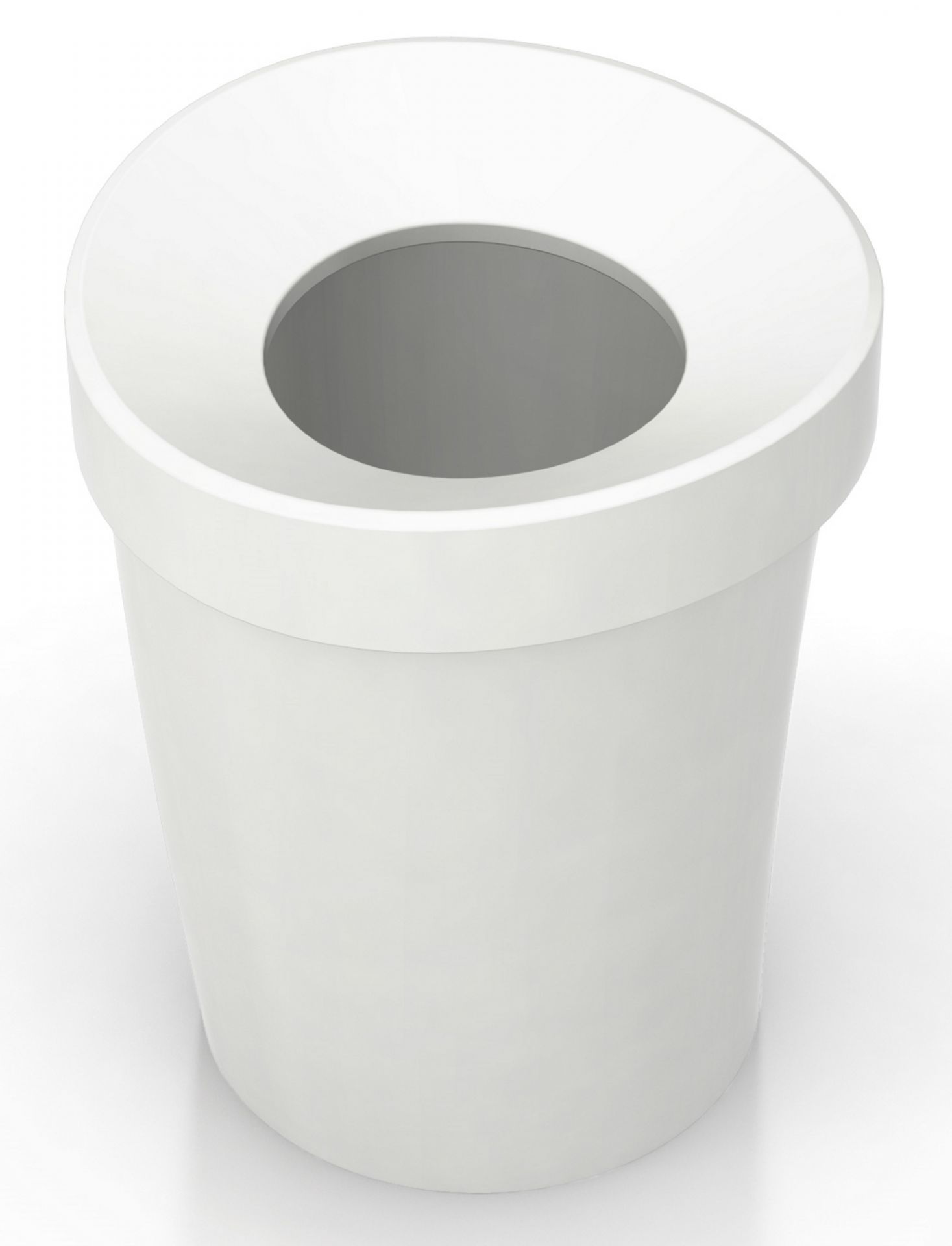 Happy Bin L Papierkorb Vitra-weiss