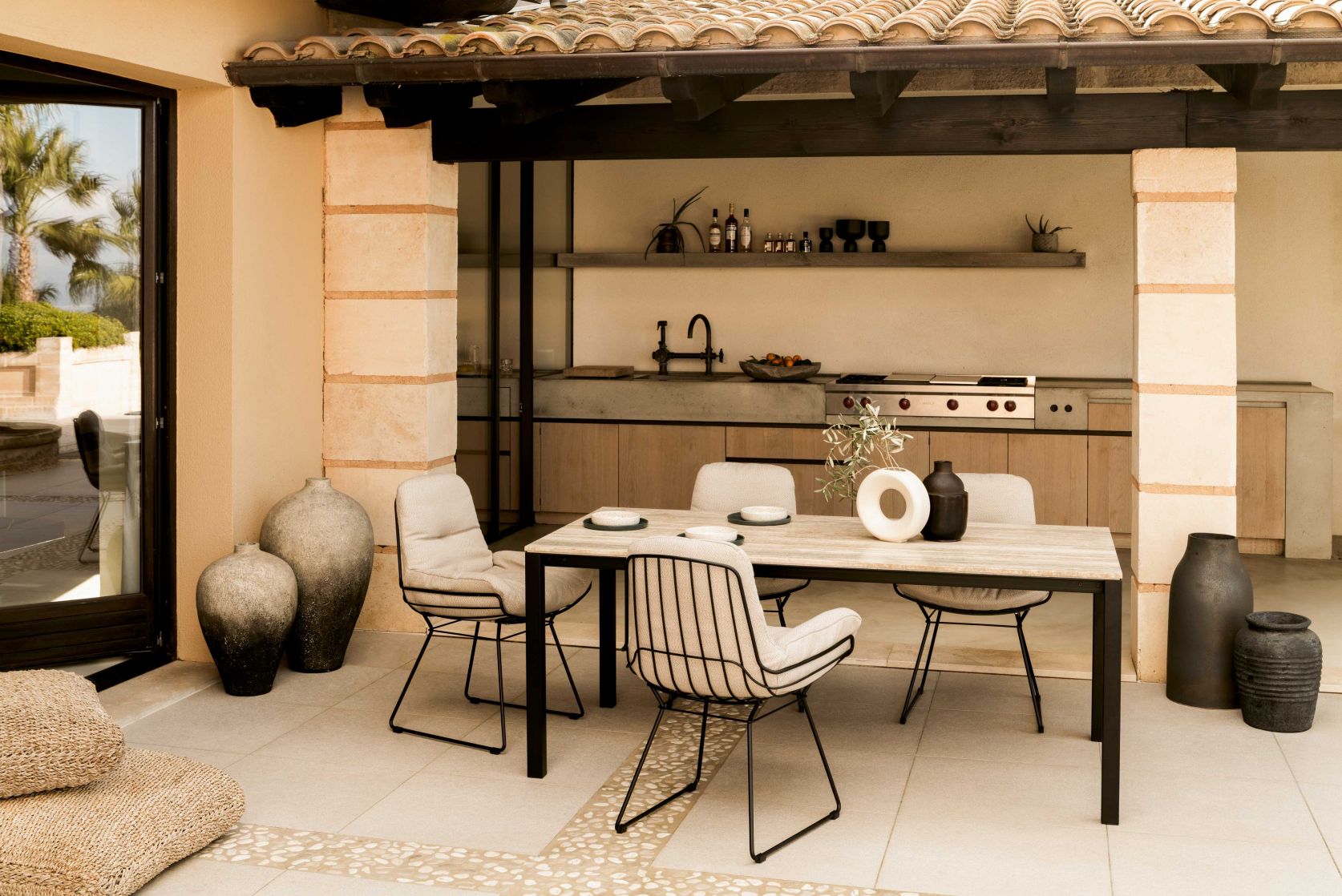 S 600 Outdoor Table Stone Janua