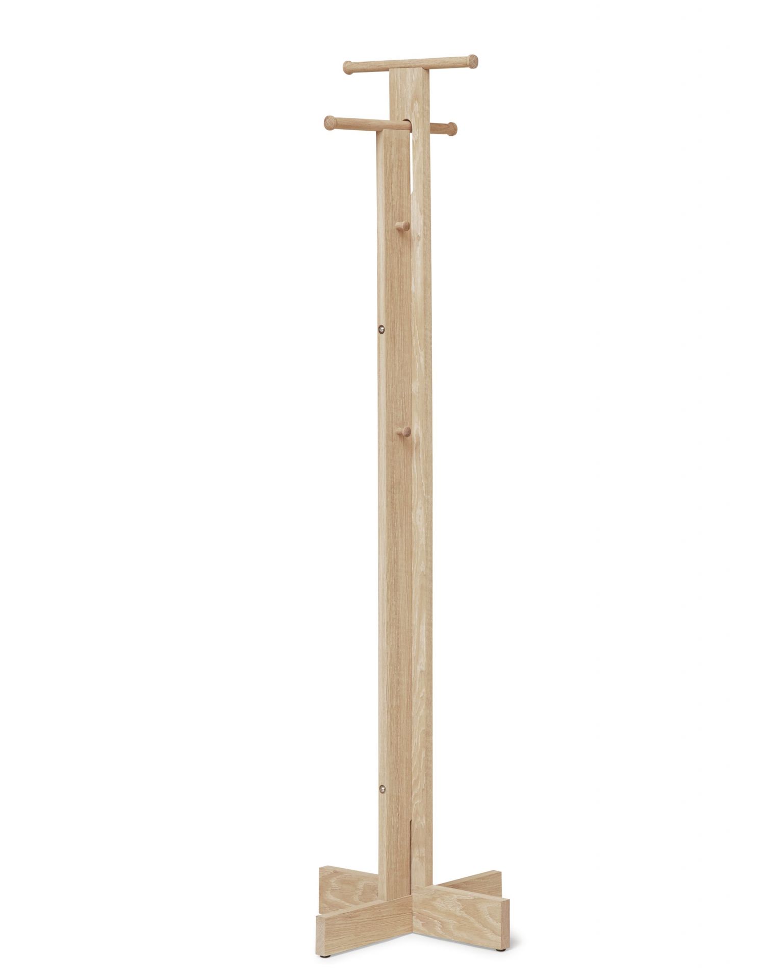 Foyer Coat Rack white oiled Form & Refine
