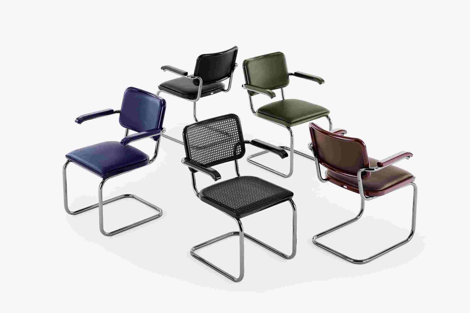 JS. Thonet by Jil Sander S 64 V / S64V cantilever chair Thonet 