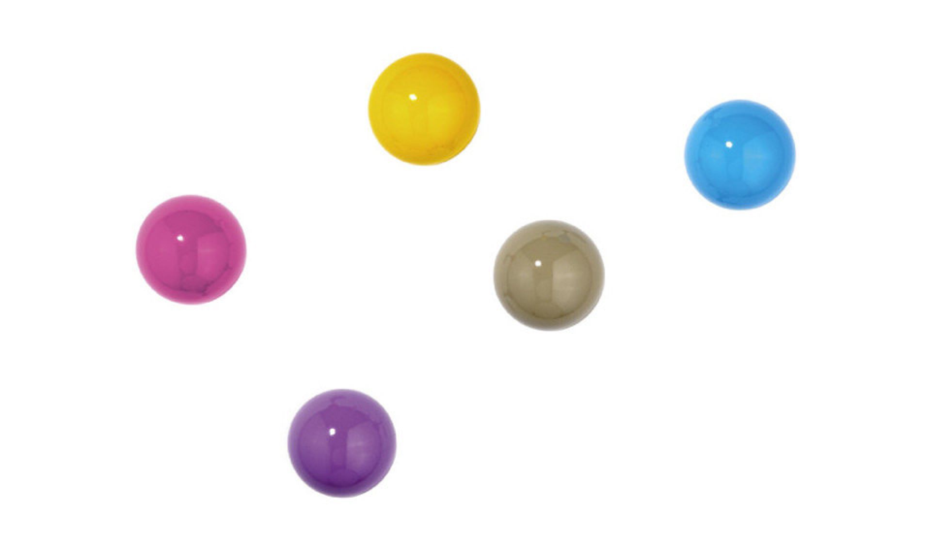 Dots Wall hooks 5-Set Favorites Mix colors Schönbuch SINGLE PIECES