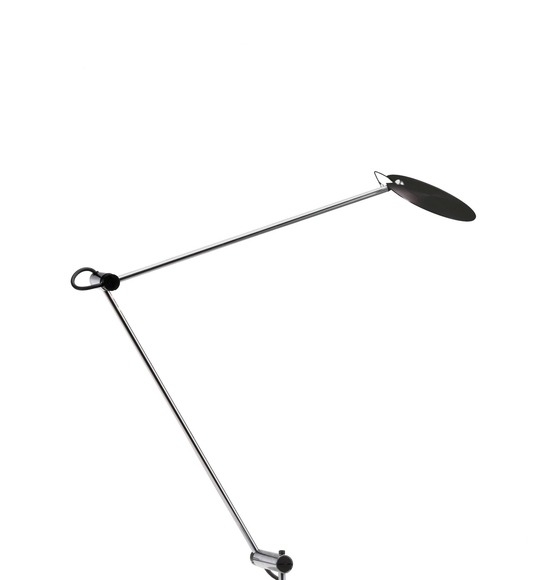 Pina LED table lamp suitable for USM Haller table leg Baltensweiler
