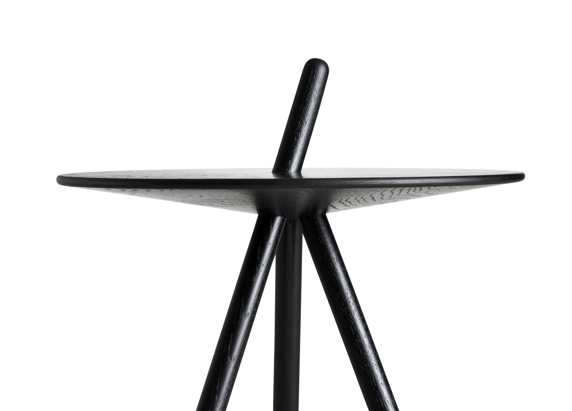 Come Here Side Table Black Woud SINGLE PIECES