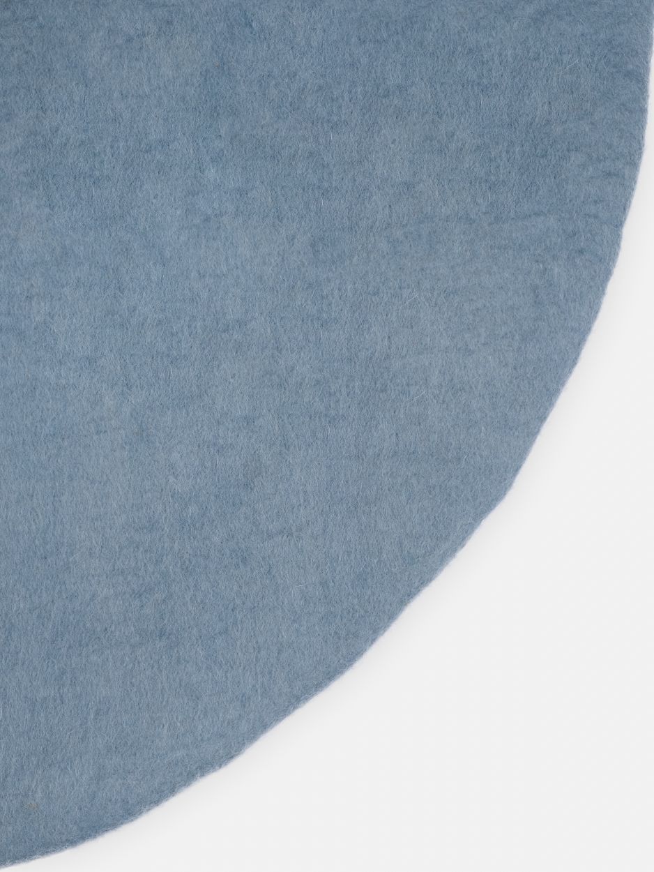 Mono Round Felt Rug Ø 160 cm myfelt Mia (light blue)