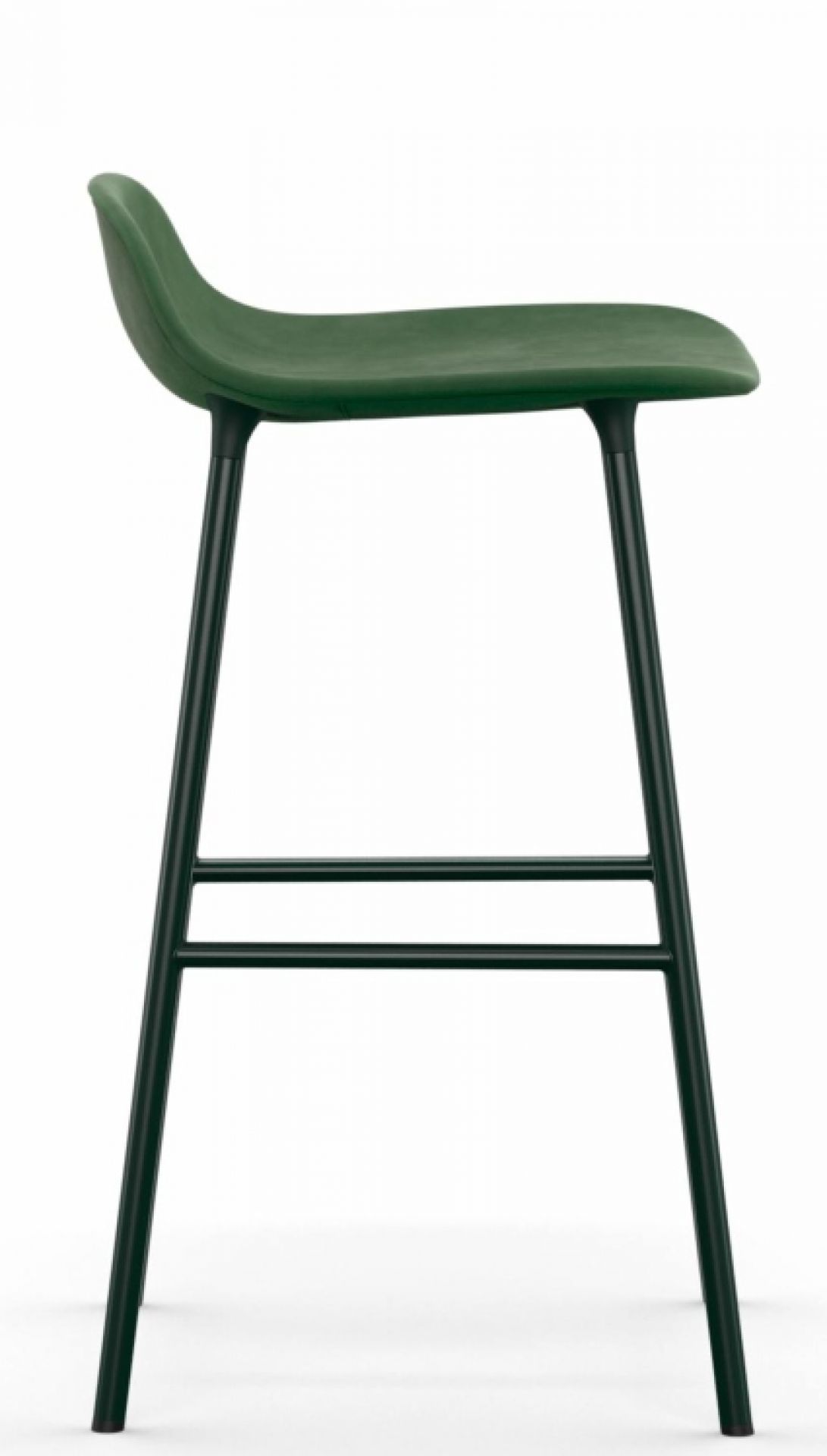 Form Barstool  H 65 cm Steel Upholstered Normann Copenhagen