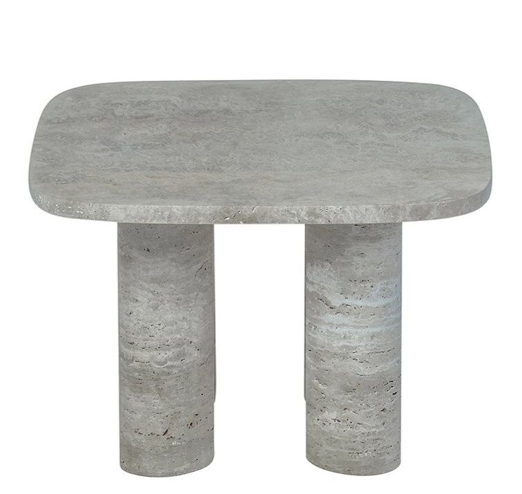 Volos side table W 52 x D 52 x H 34 cm Blomus