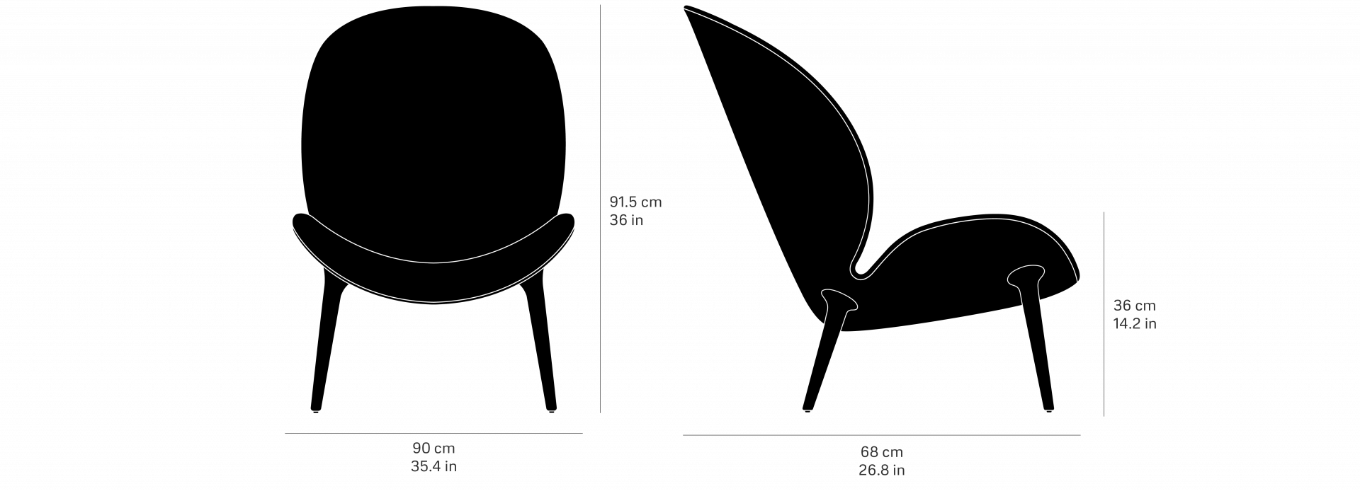 VIPP466 Lodge lounge chair Vipp