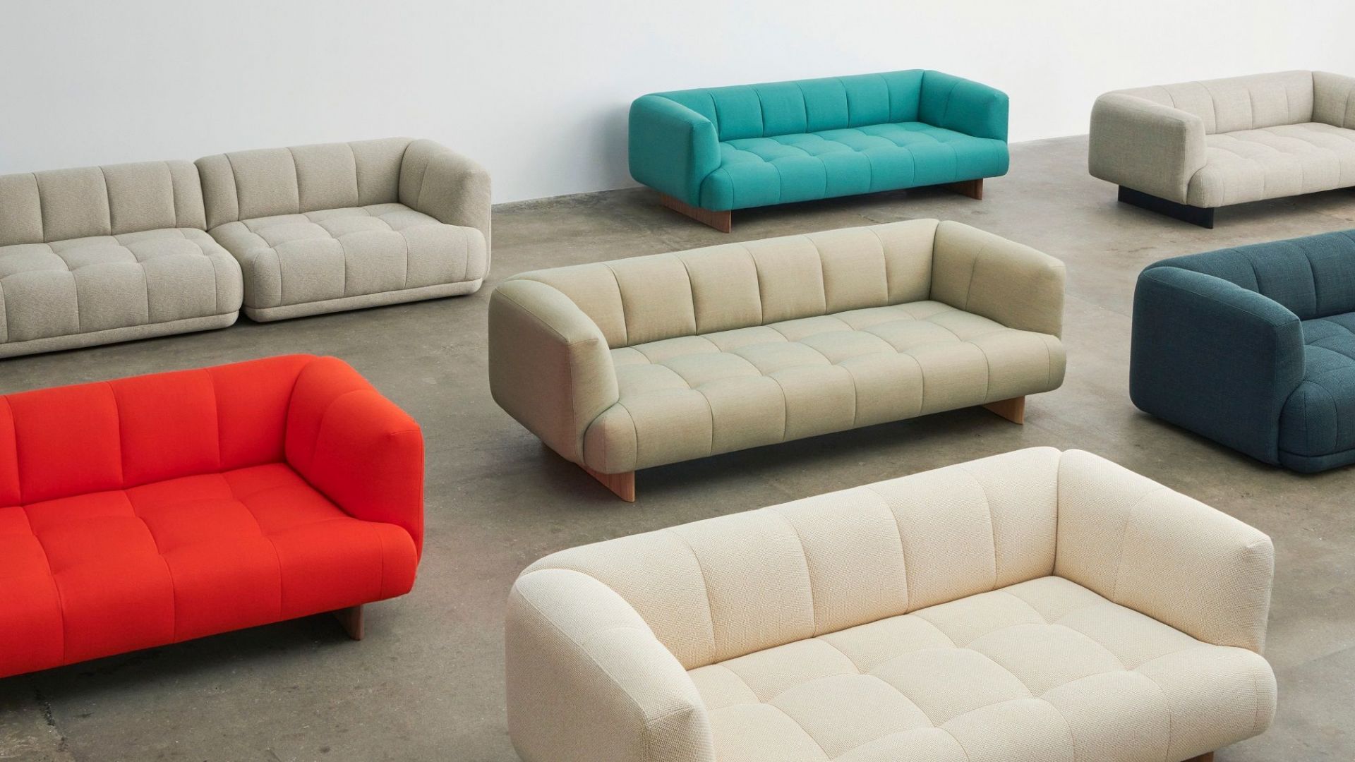 Quilton Lift Sofa 2-seater Hay