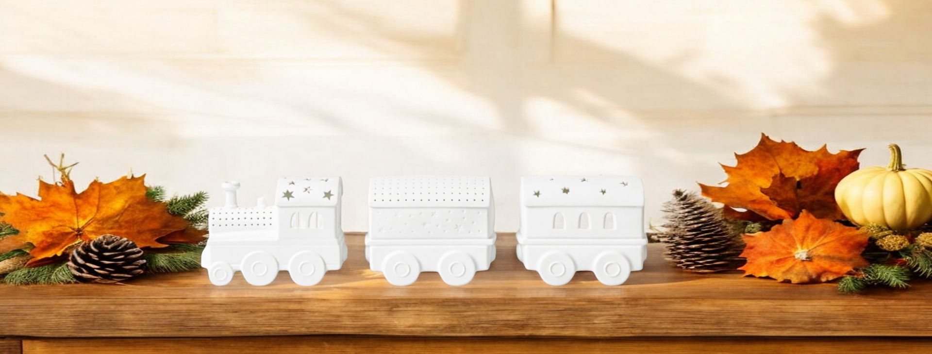 LED light train set Räder