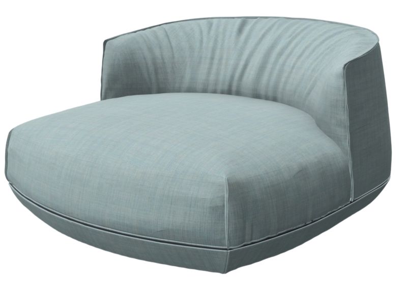 Brioni lounge chair Large Kristalia