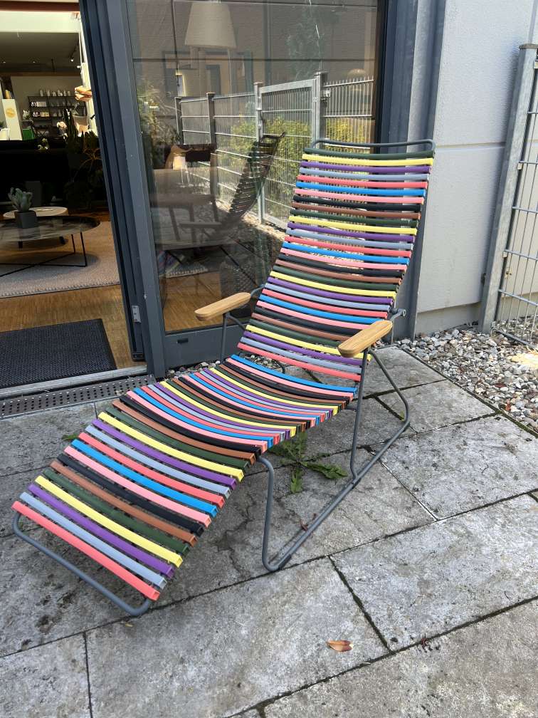 Click Sunlounger Outdoor sun lounger MULTI COLOR 1 Houe EXHIBITION PIECES