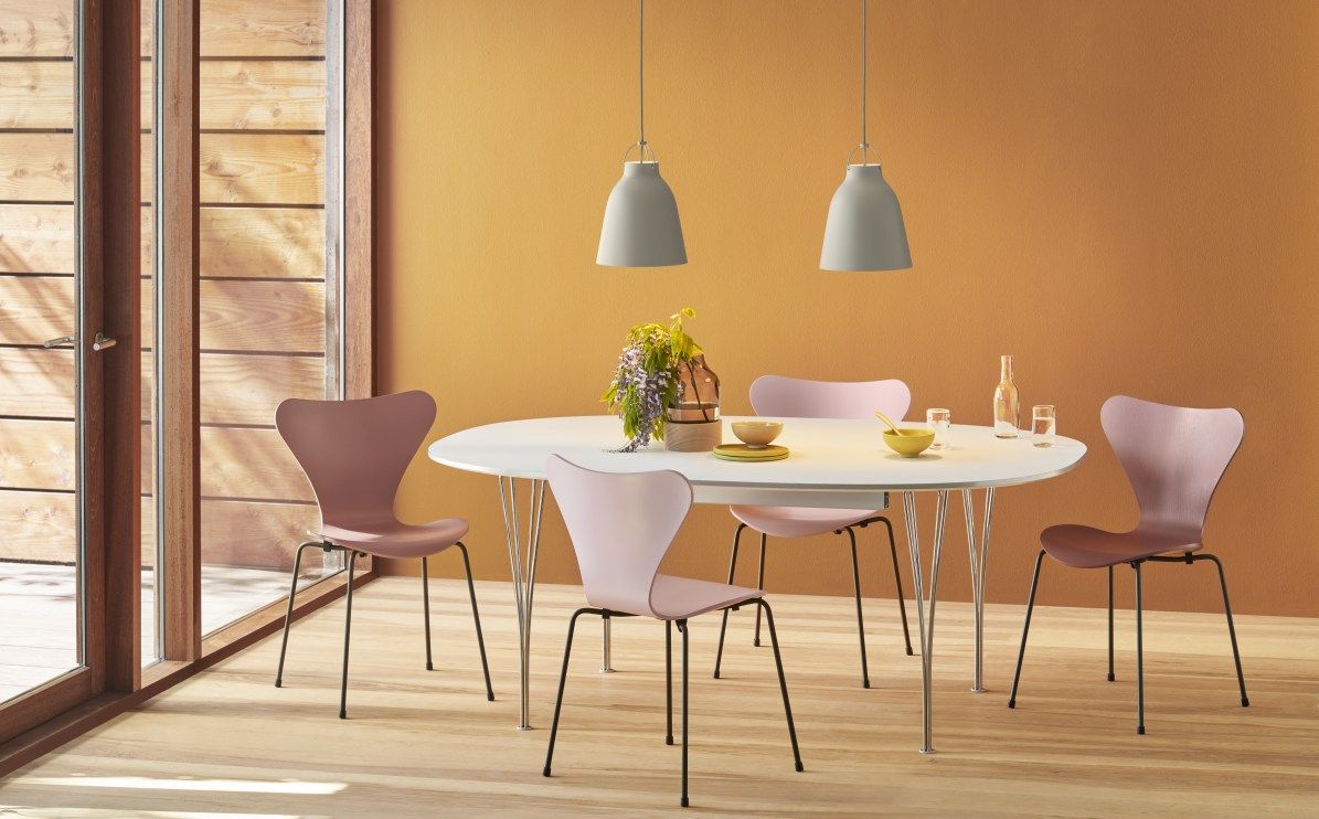 Fritz Hansen Super Elliptical table series