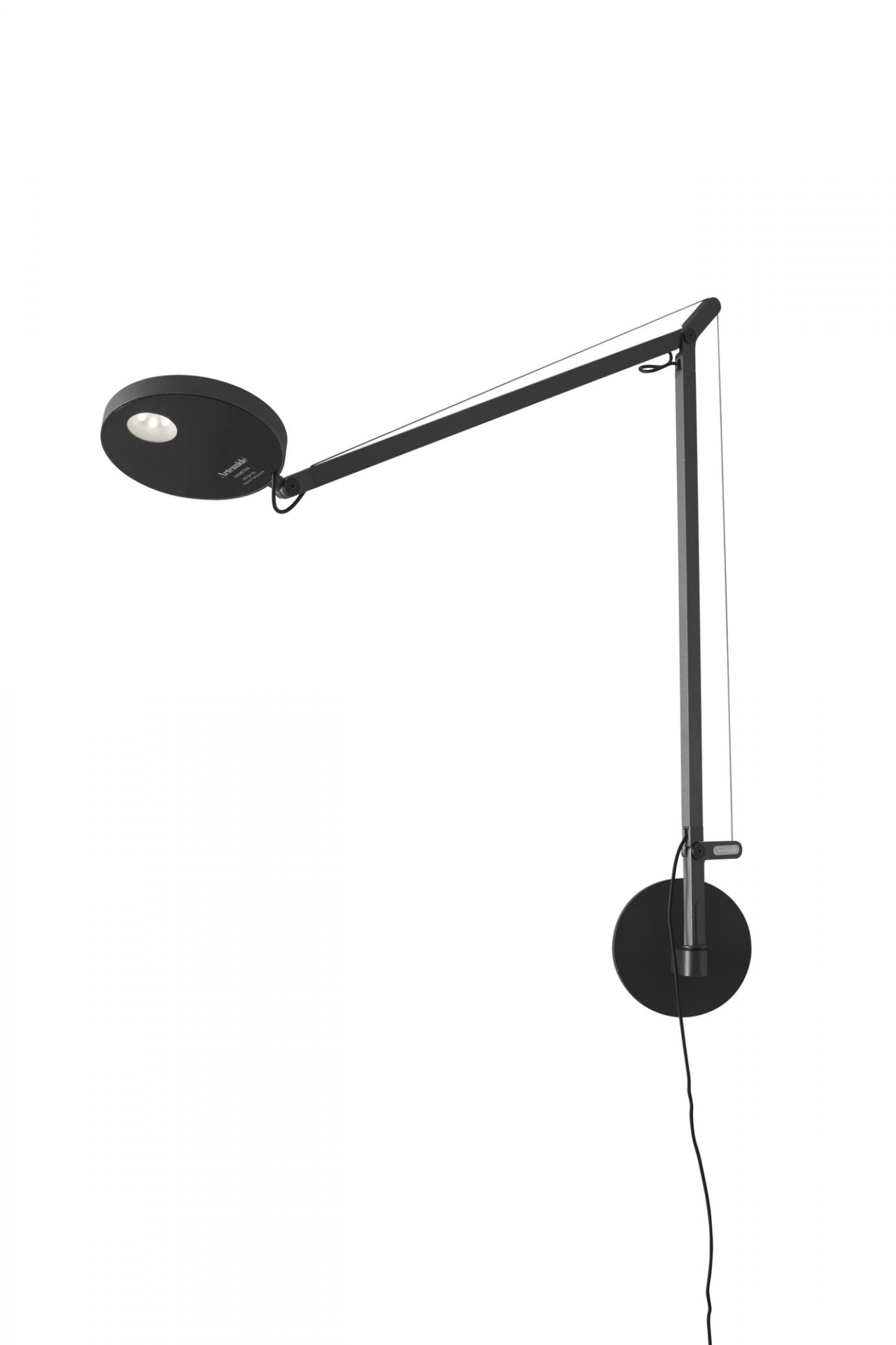 Demetra Wall Wall Lamp Wall Mount black matt (part 2 of 2) Artemide