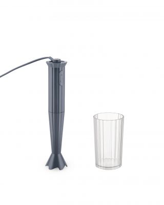 MDL10 G Plissé hand blender Base grey Alessi