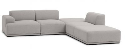 Connect Soft Modular corner sofa Clay 12 configuration 3 Muuto