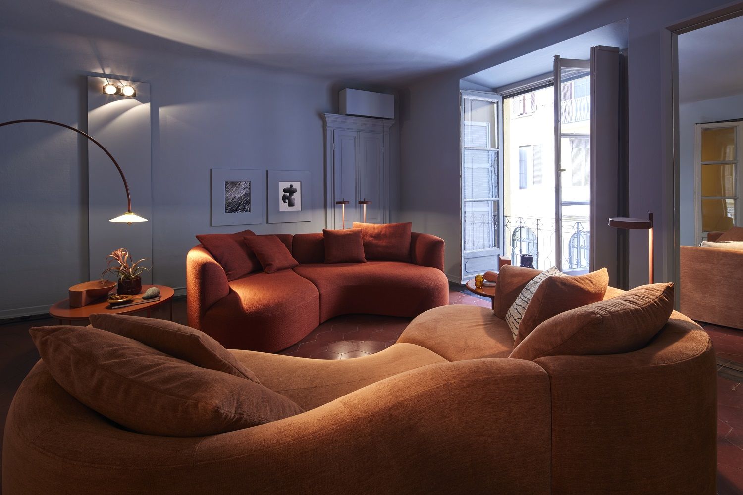Siwa sofa small with lounger Cor