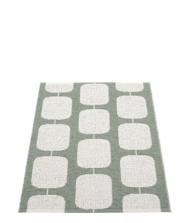 Sten Plastic carpet 70x100 cm Pappelina Army/Fossil gray