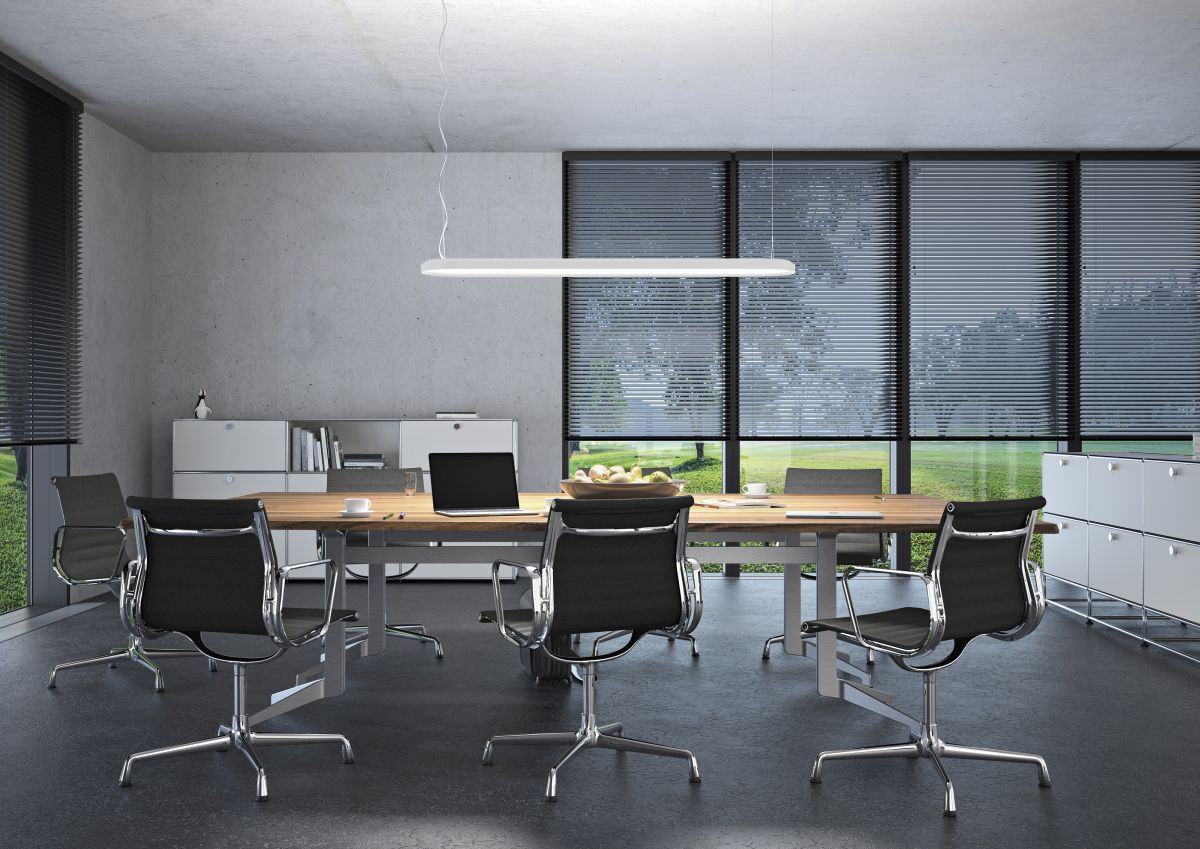 Kido Pendant lamp 110cm white 3000K Belux