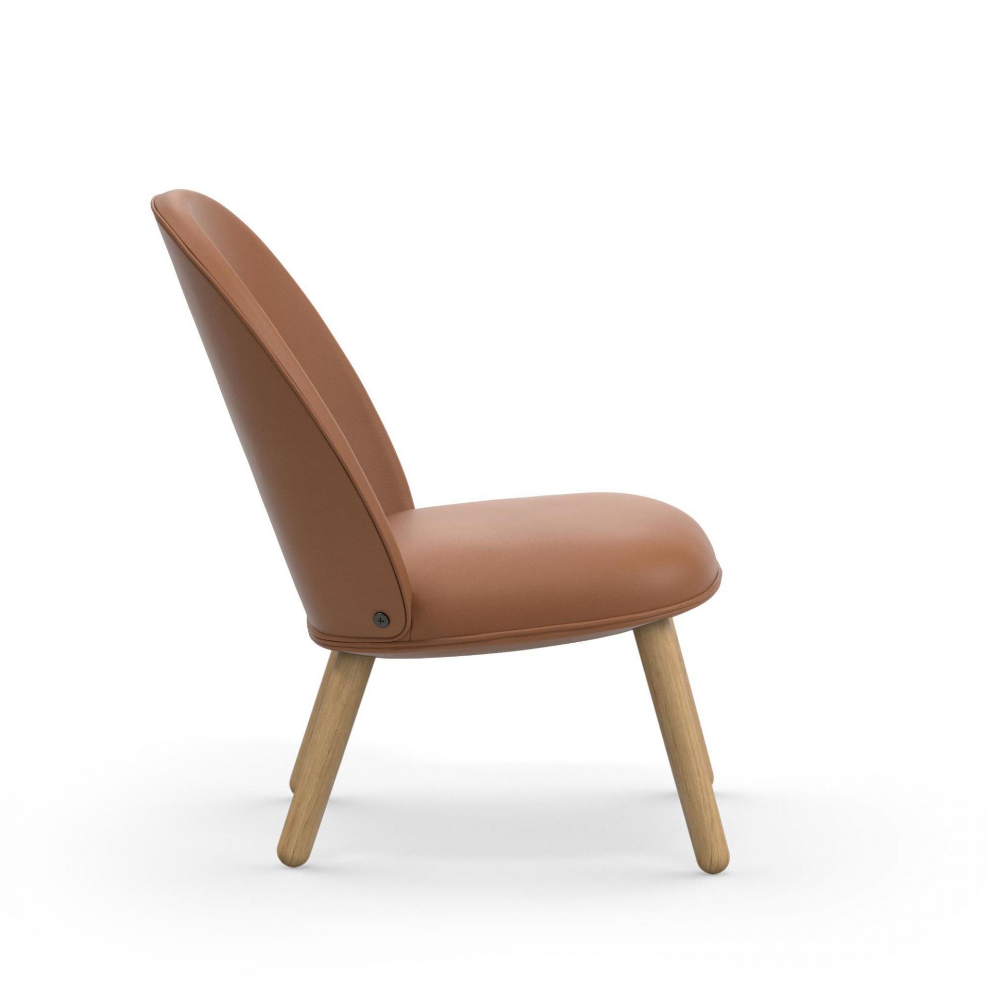 Ace Lounge Chair oak Normann Copenhagen Ultraleather