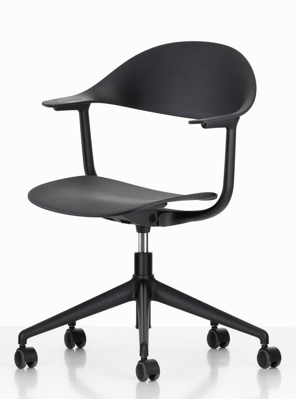 Mynt back and seat plastic office swivel chair Vitra