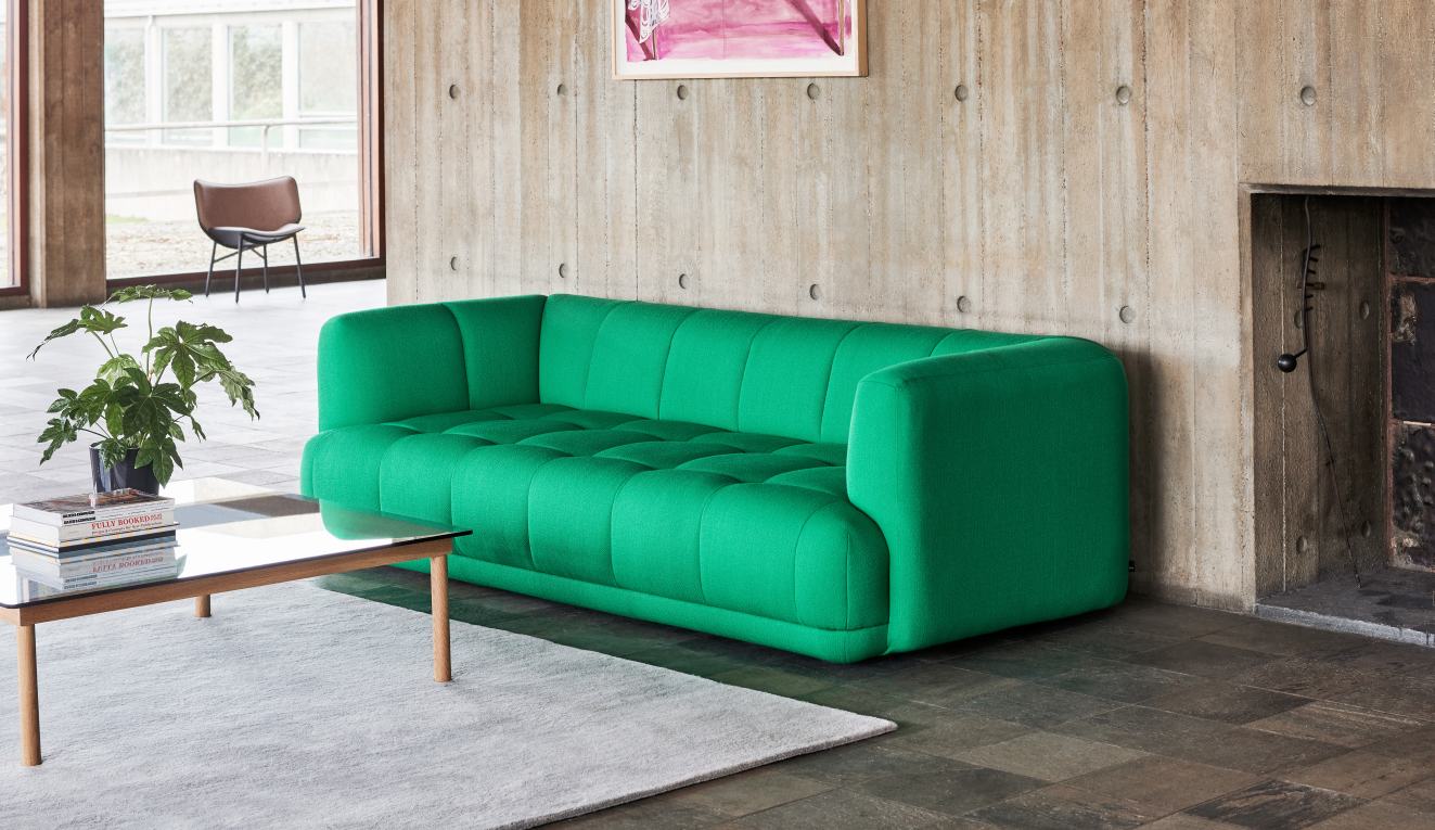Quilton 3 seater sofa 3-seater Hay Fabric Tadao 410