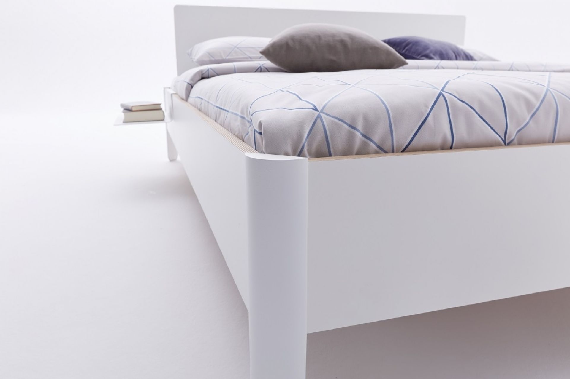 Nait Bed CPL White Müller Möbelwerkstätten