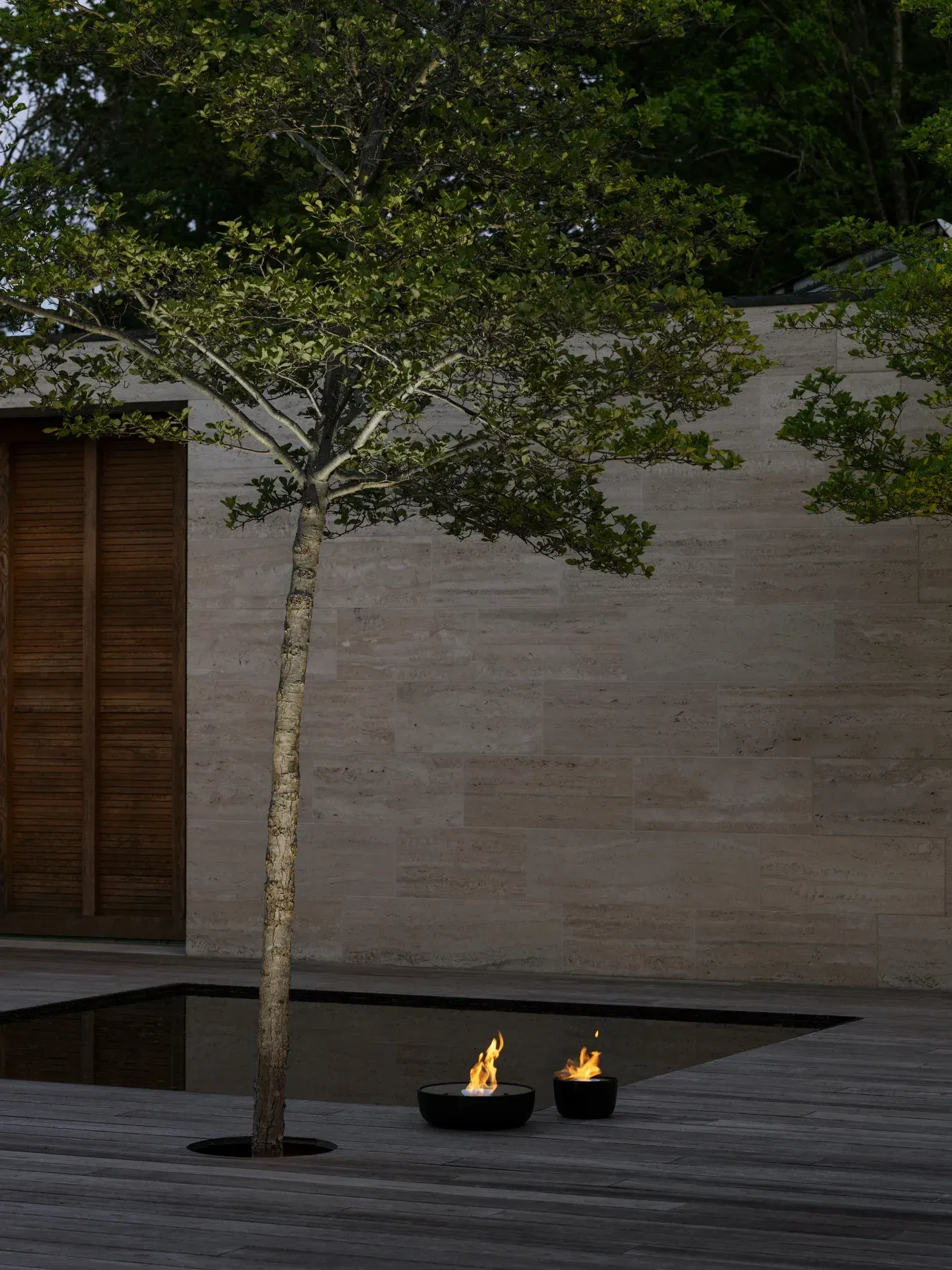 Fuoco Gel Fireplace Stainless Steel Blomus SINGLE PIECES