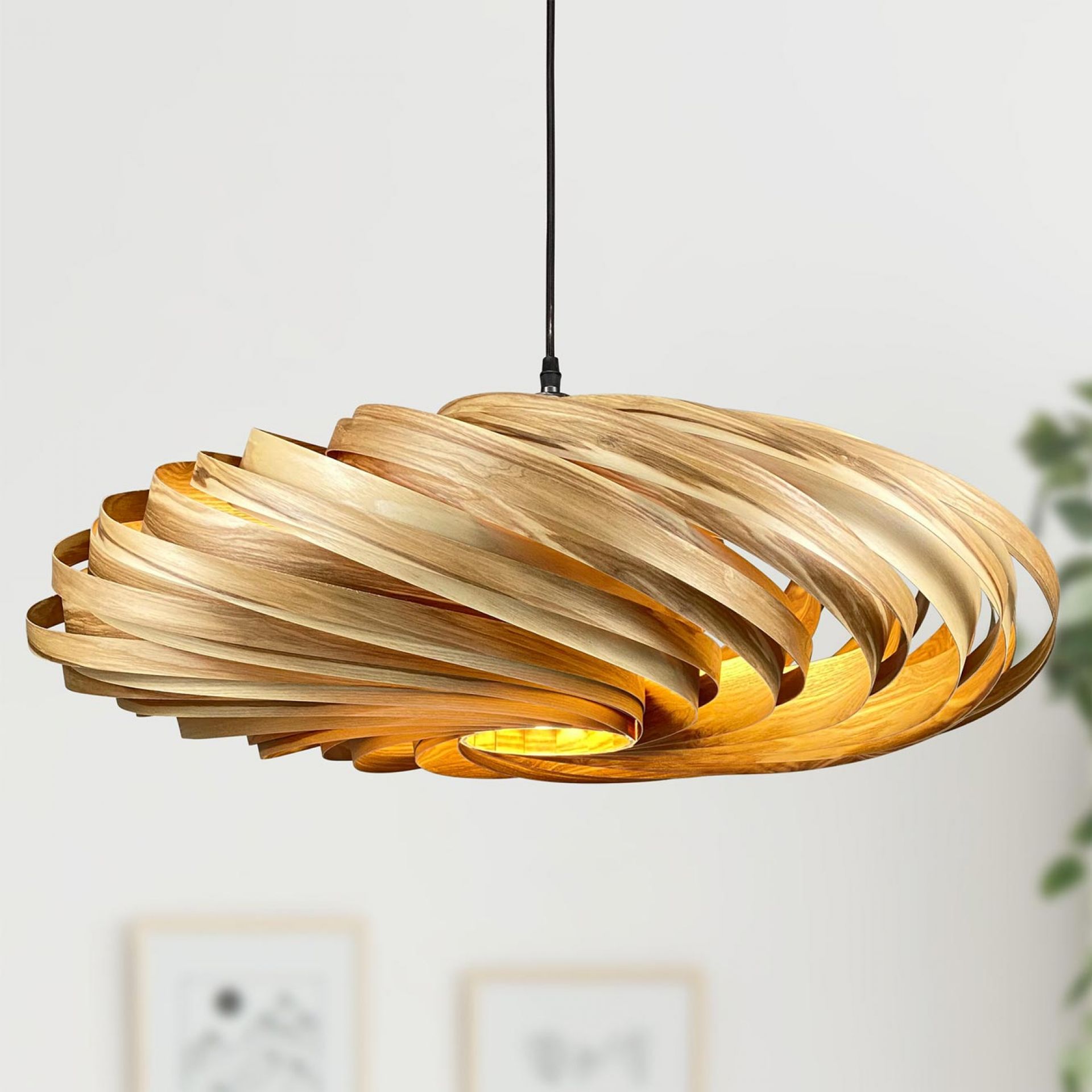 Veneria Pendant lamp Ø70 cm Olive Gofurnit