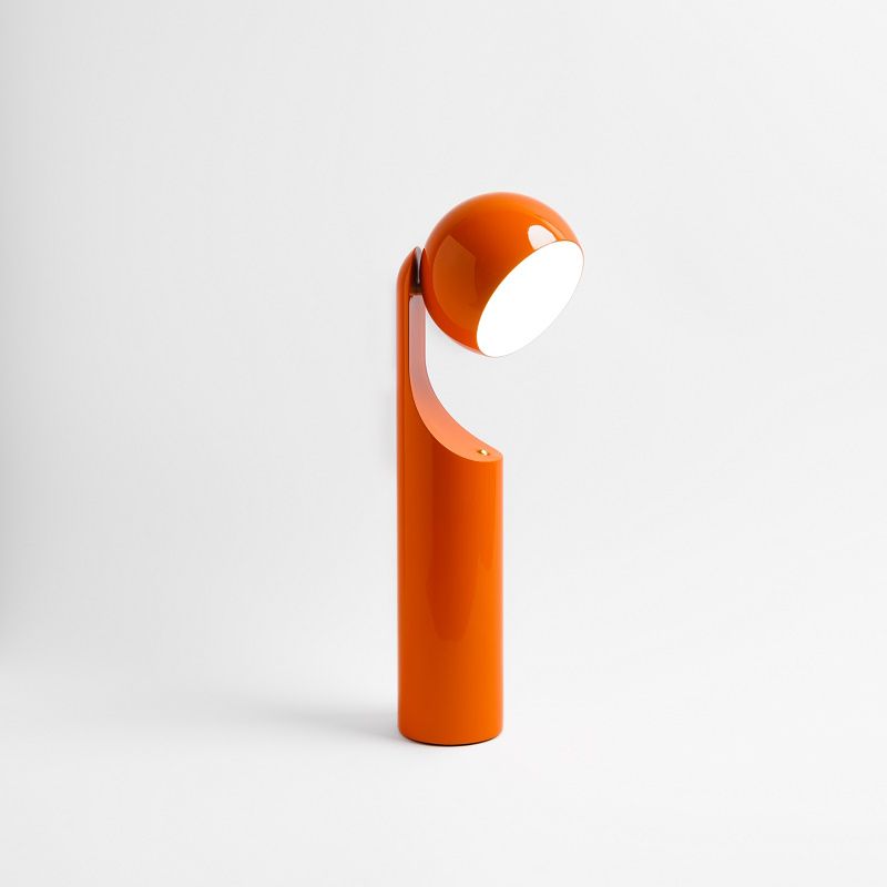 Mono Portable Reading Lamp rechargeable lamp / table lamp house of home Tangerine Mono Portable Reading Lamp rechargeable lamp / table lamp house of home Tangerine