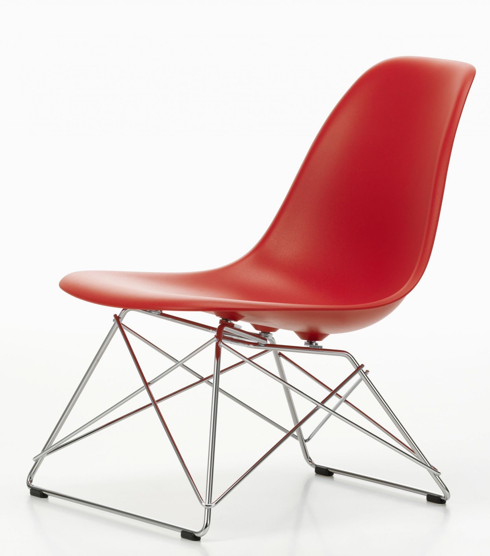 Eames Plastic Side Chair LSR Chair Vitra