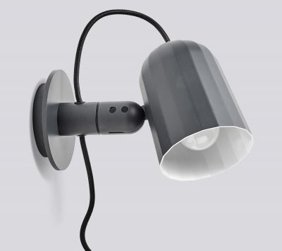 Noc Wall Wall Lamp DARK GRAY Hay SINGLE PIECES