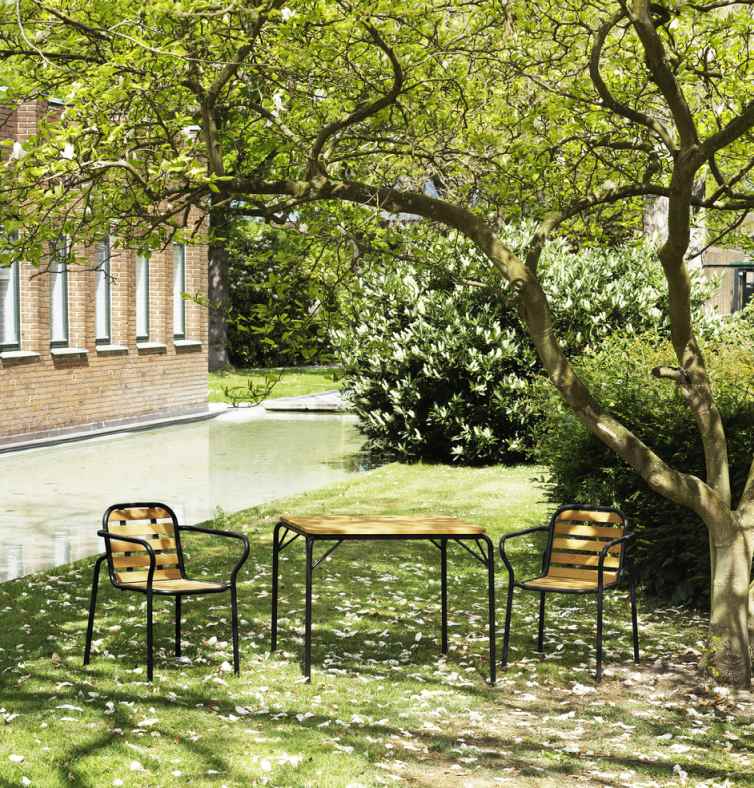 Vig Armchair Wood Armchair Outdoor Normann Copenhagen  