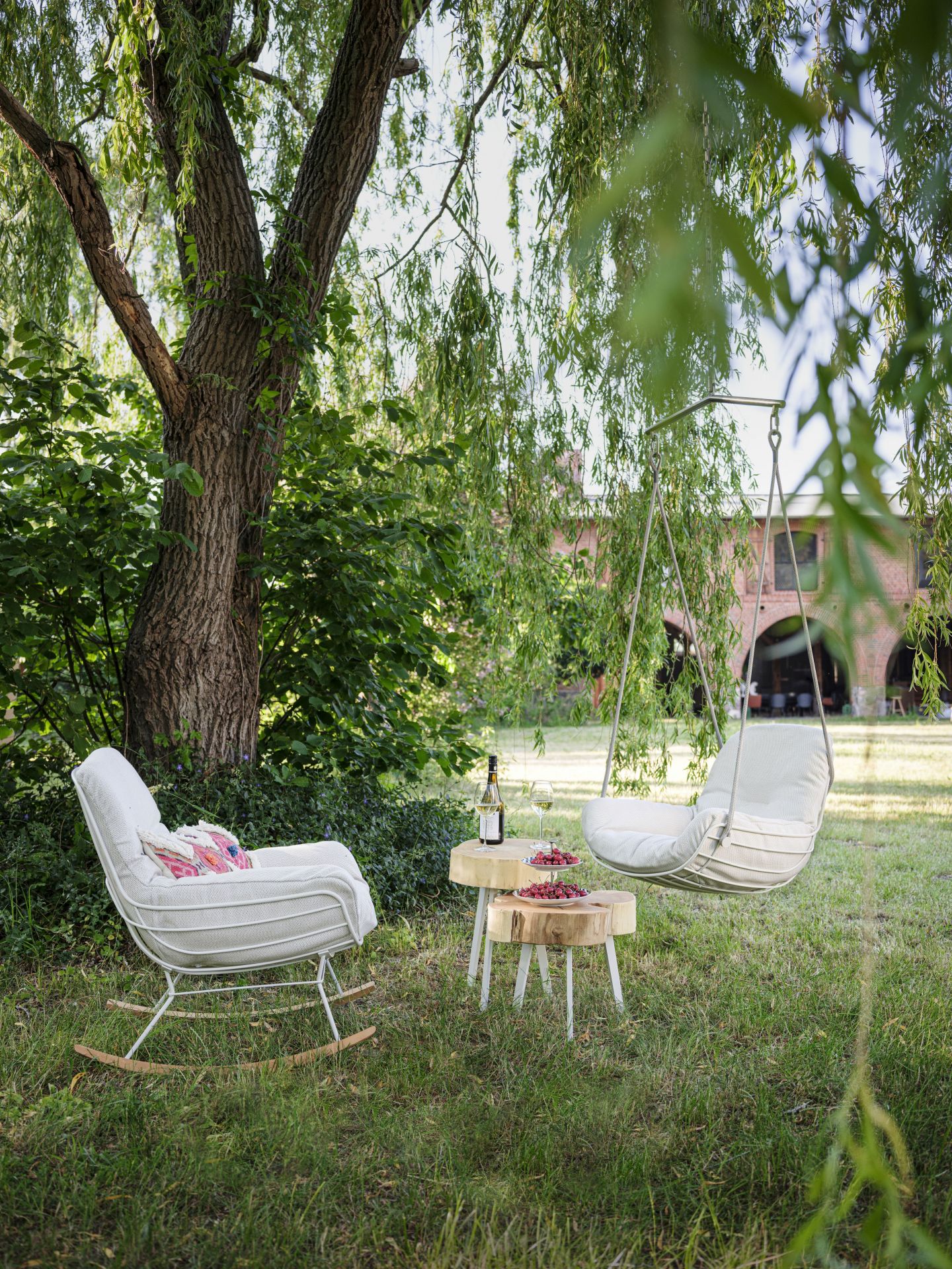 Leyasol Loung Swing Chair Freifrau Manufaktur